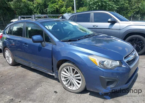 2013 Subaru Impreza 2.0I Premium from USA, damaged, VIN JF1GPAE69D2831770